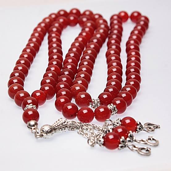 Aqeeq Tasbih 100 Beads